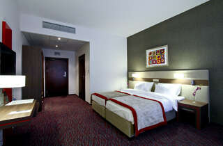 Отель Hotel Szafran Челядзь Двухместный номер Делюкс с 1 кроватью или 2 отдельными кроватями-1